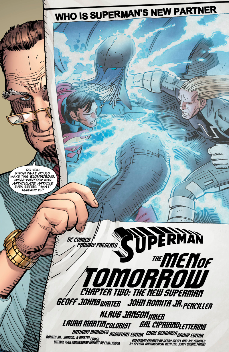 Illustration for article titled Exclusive DC preview: Superman #33 puts Clark Kent in the Daily Planet’s orbit